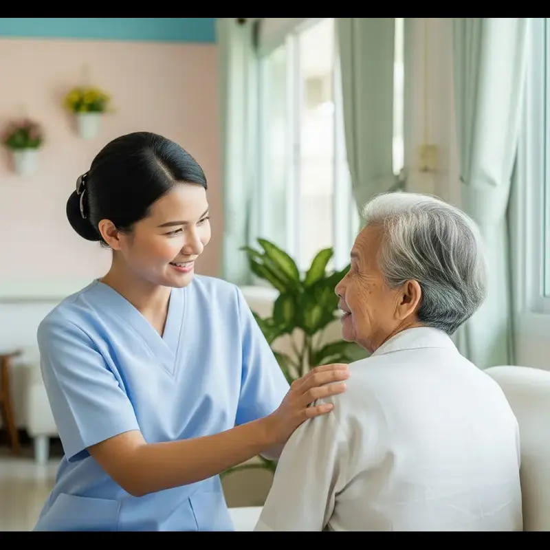 บริการดูแลผู้สูงอายุ